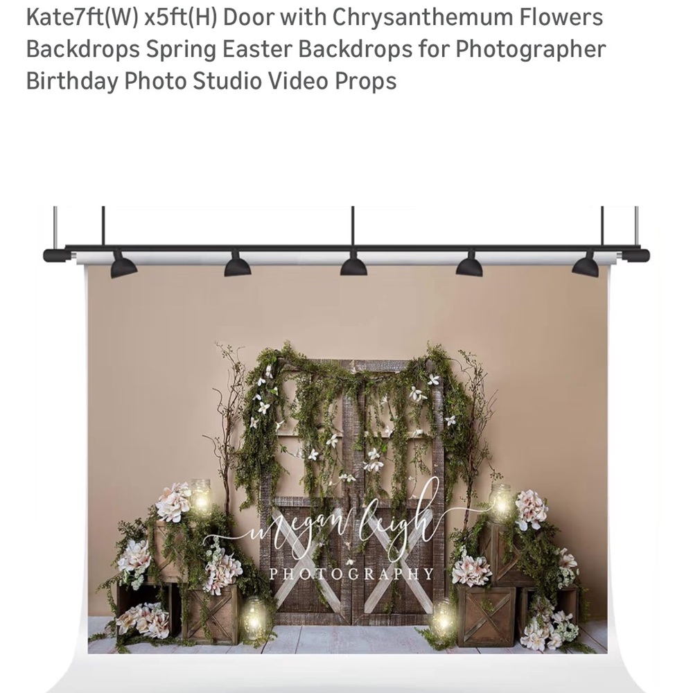 Kate Spring backdrop 7x5